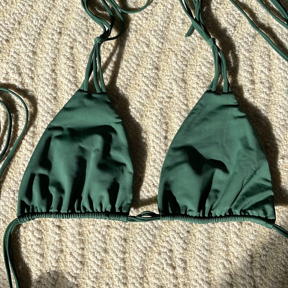 Mikoh String Bikini Top, XL